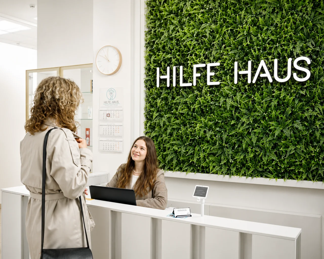 Ресепшн HILFE HAUS